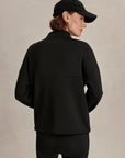 Black Tayah Zip Through Midlayer