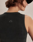 Black Toby Seamless Tank Top