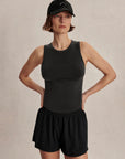 Black Toby Seamless Tank Top