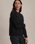 Black Zosia Crew Neck Midlayer