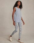Blue Blizzard Nolan Seamless Longline Tee