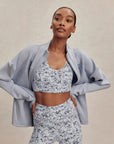 Blue Blizzard Tayah Zip Through Midlayer