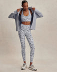 Blue Blizzard Tayah Zip Through Midlayer