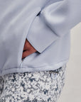 Blue Blizzard Tayah Zip Through Midlayer