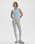 Cashmere Blue Seamless Page Cropped Tank Top
