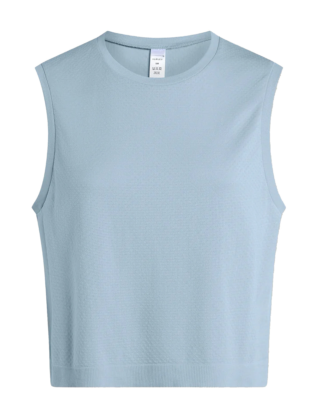 Cashmere Blue Seamless Page Cropped Tank Top