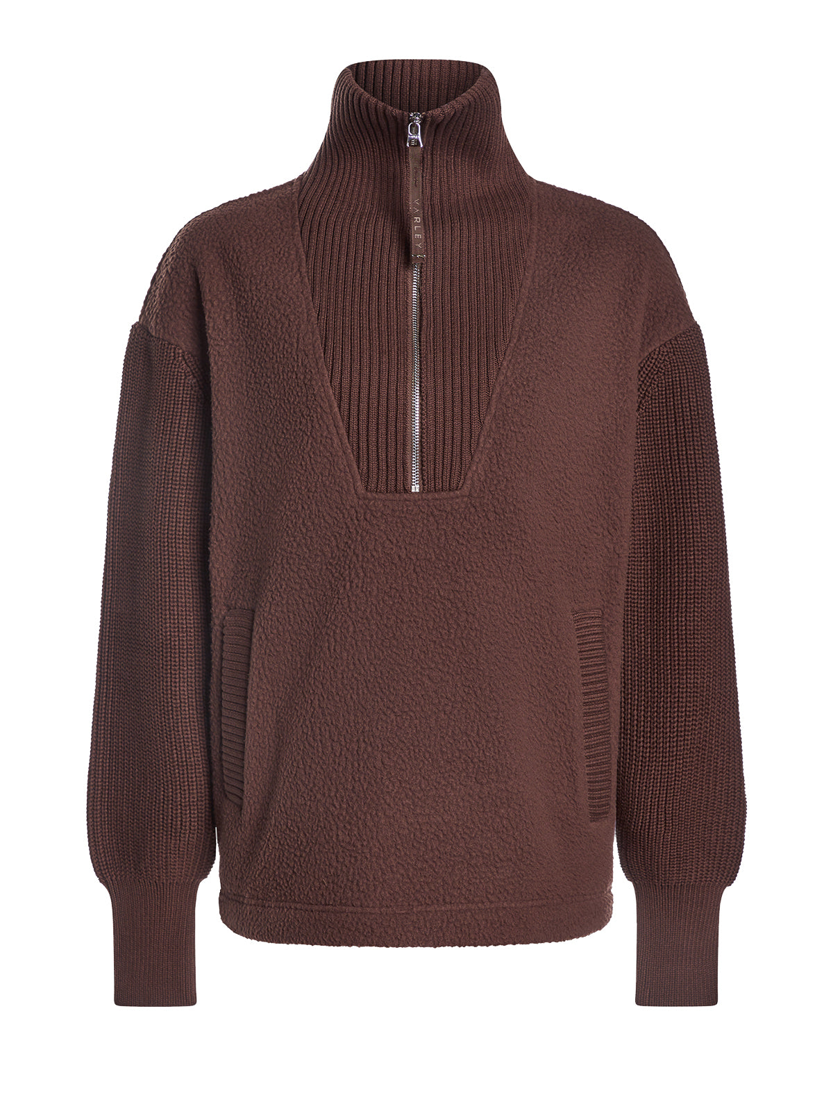 Chestnut Theresa Half-Zip Fleece