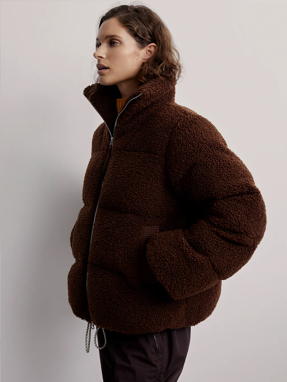 Chestnut Wilkins Sherpa Puffer Jacket