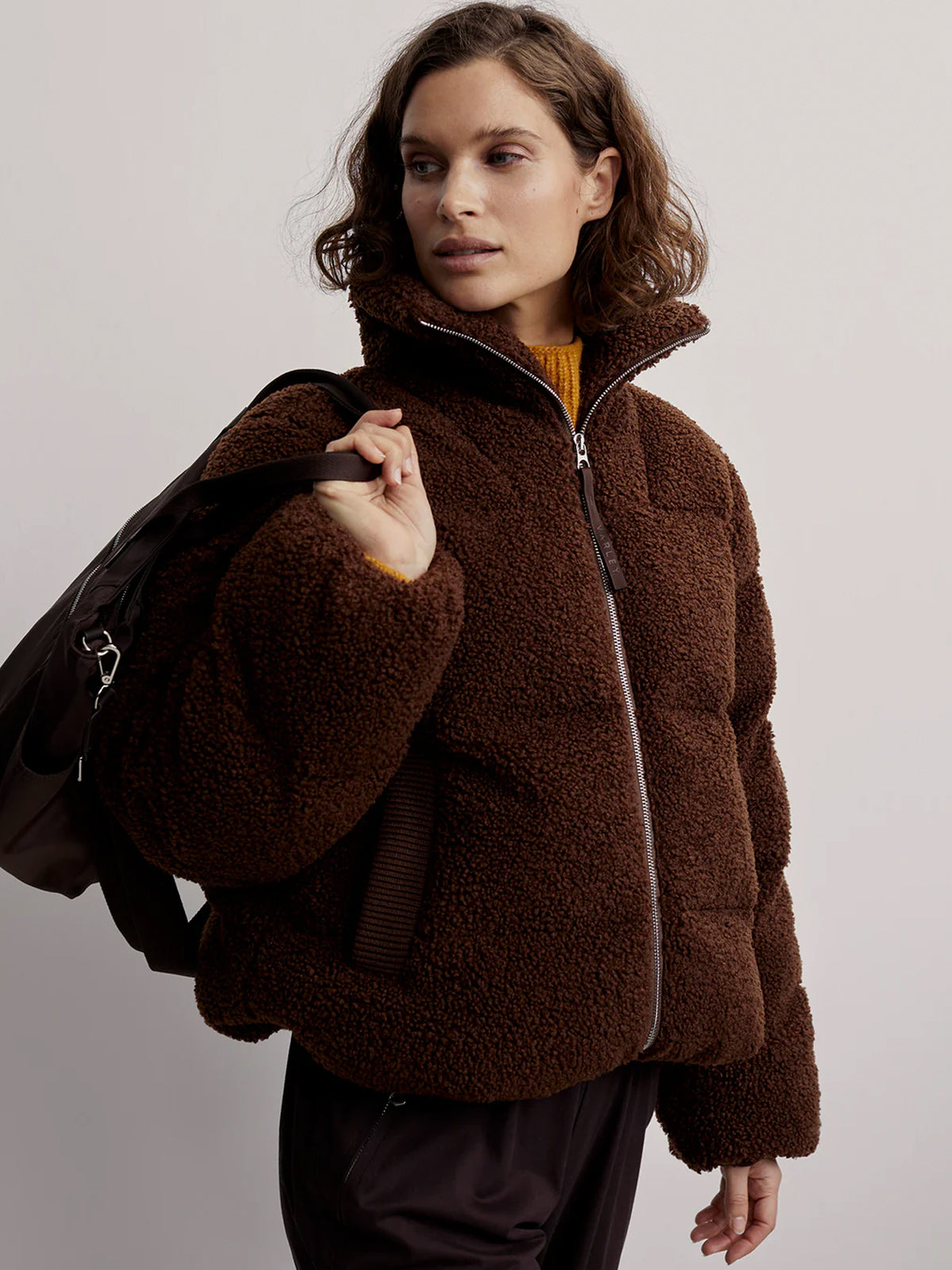 Chestnut Wilkins Sherpa Puffer Jacket