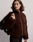 Chestnut Wilkins Sherpa Puffer Jacket