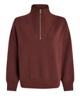 Cinnamon Hawley Half-Zip Sweatshirt