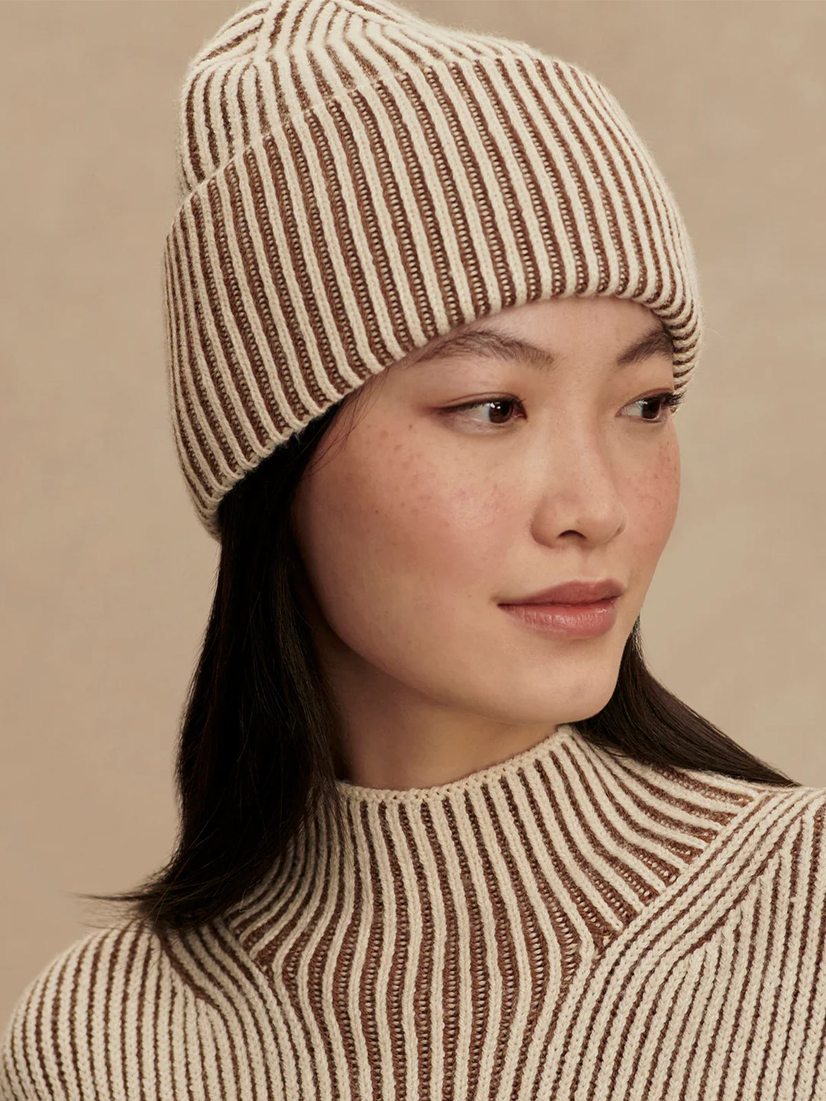 Cocoa Dust Dionne Plated Beanie