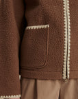 Cocoa Dust Ruiko Fleece Jacket