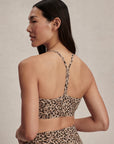Coffee Quartz Cheetah FreeSoft Harley Sports Bralette