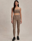 Coffee Quartz Cheetah FreeSoft Harley Sports Bralette