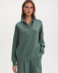 Dark Forest Hawley Half-Zip Sweatshirt