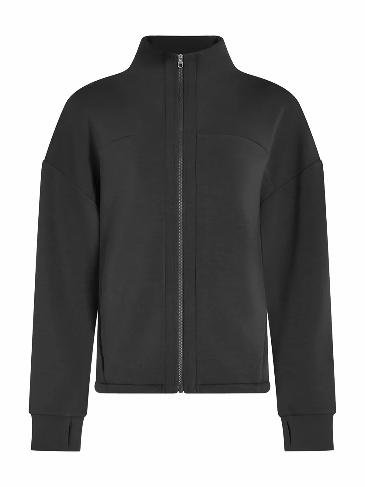 Dark Resin Green Tayah Zip Through Midlayer