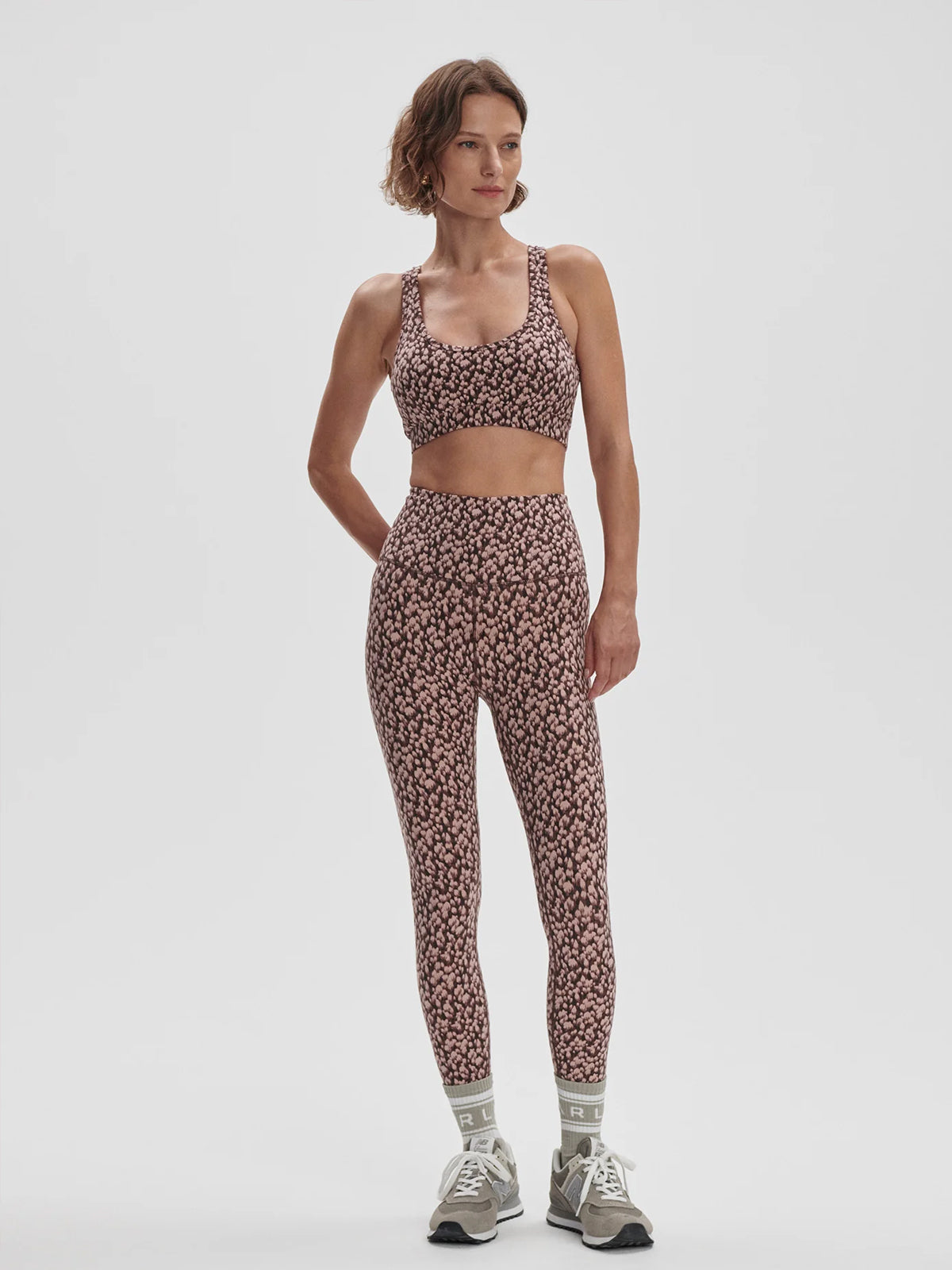 Deep Mauve Petal Let's Move Super High Rise 25" Leggings