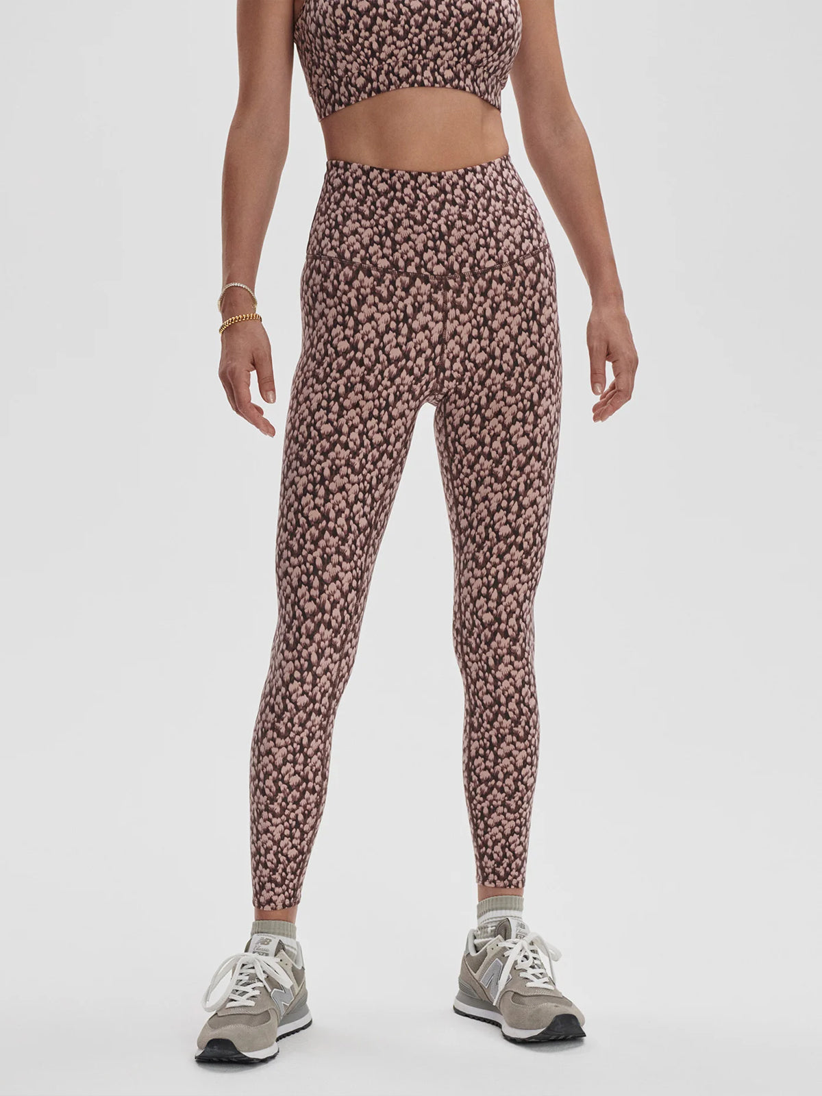 Deep Mauve Petal Let's Move Super High Rise 25" Leggings