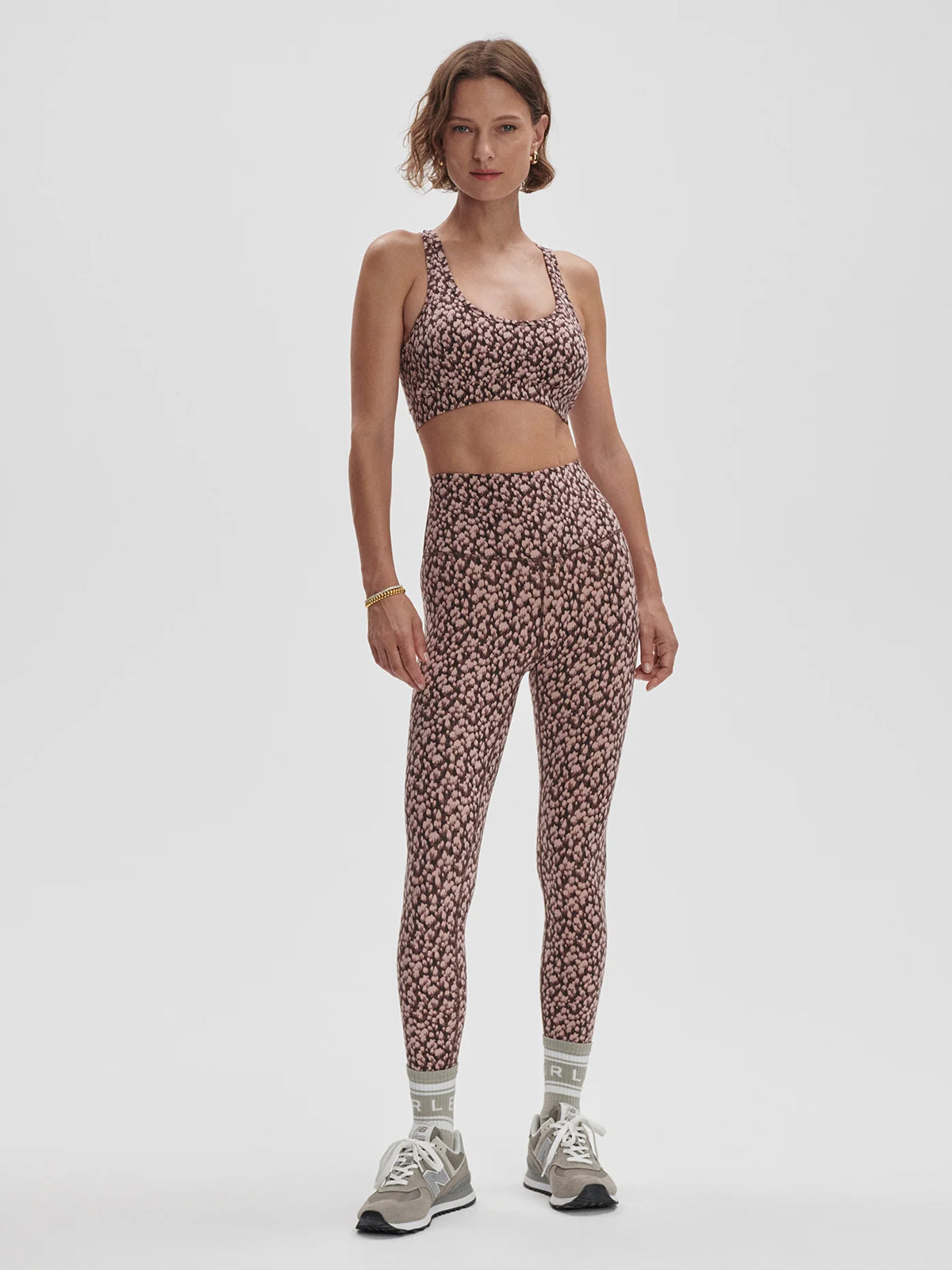 Deep Mauve Petal Move Selma Sports Bra