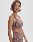 Deep Mauve Petal Move Selma Sports Bra