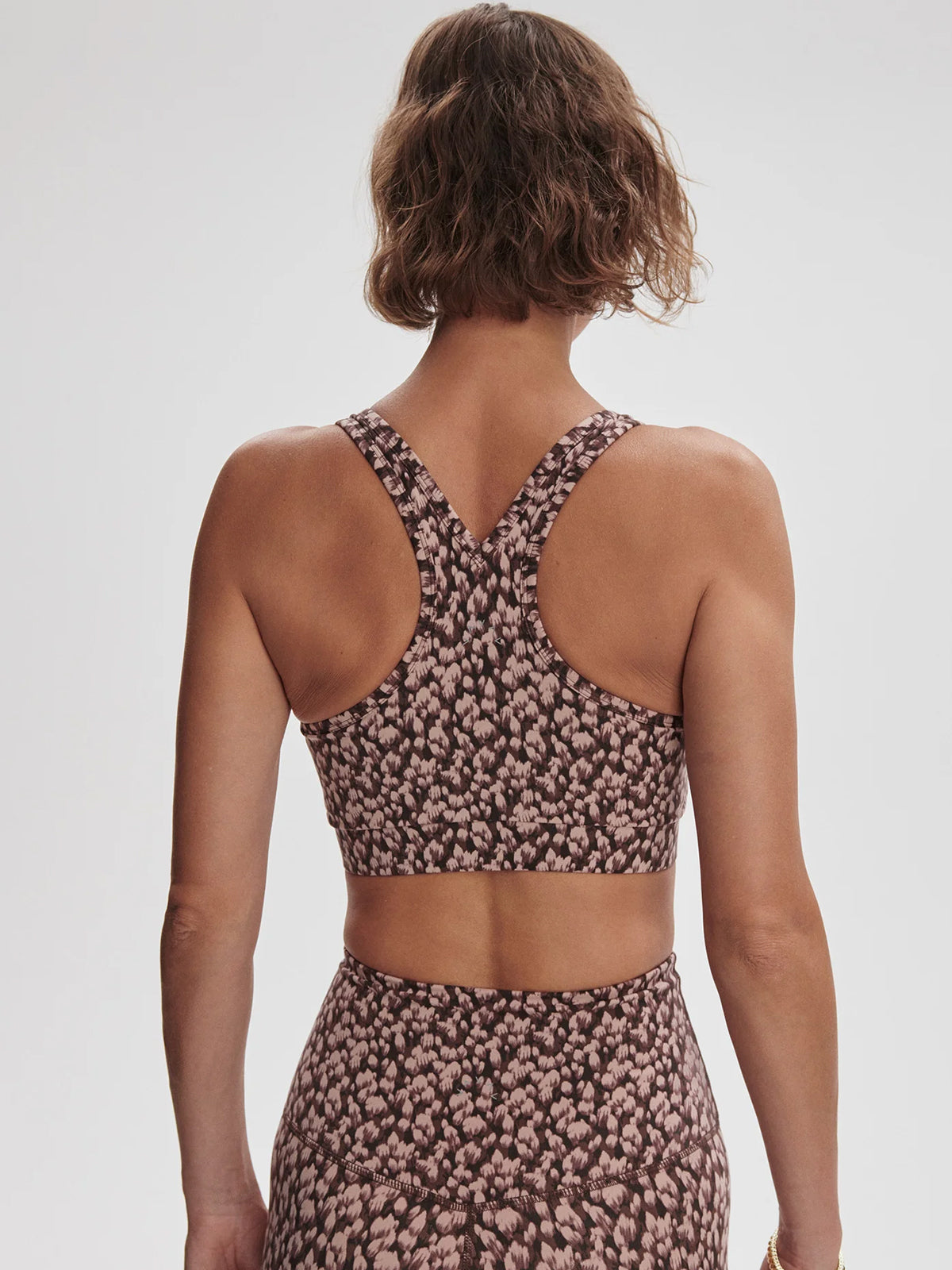 Deep Mauve Petal Move Selma Sports Bra