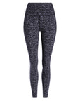 Ebony Blue Cheetah Let's Go Running Leggings