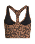 Cocoa Etched Animal Form Park Sports Bra