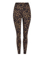 Cocoa Block Floral Form High 25" Pocket Leggings