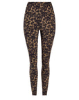 Cocoa Block Floral Form High 25" Pocket Leggings