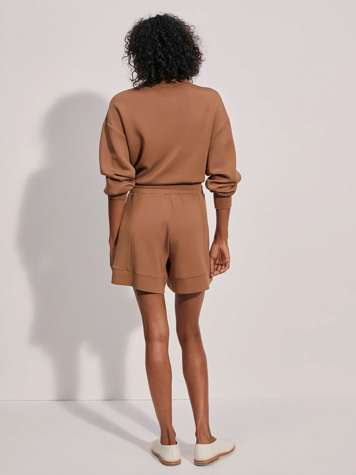 Golden Bronze High Rise Alder Shorts