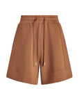 Golden Bronze High Rise Alder Shorts