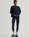 Dark Sapphire Horton Side Zip Midlayer