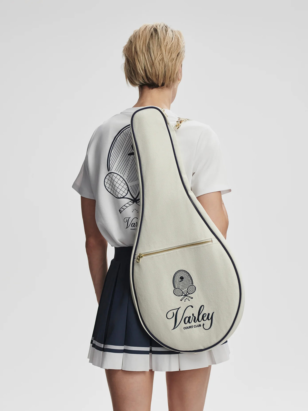 Ivory Gosling Cub Tennis Racket Case