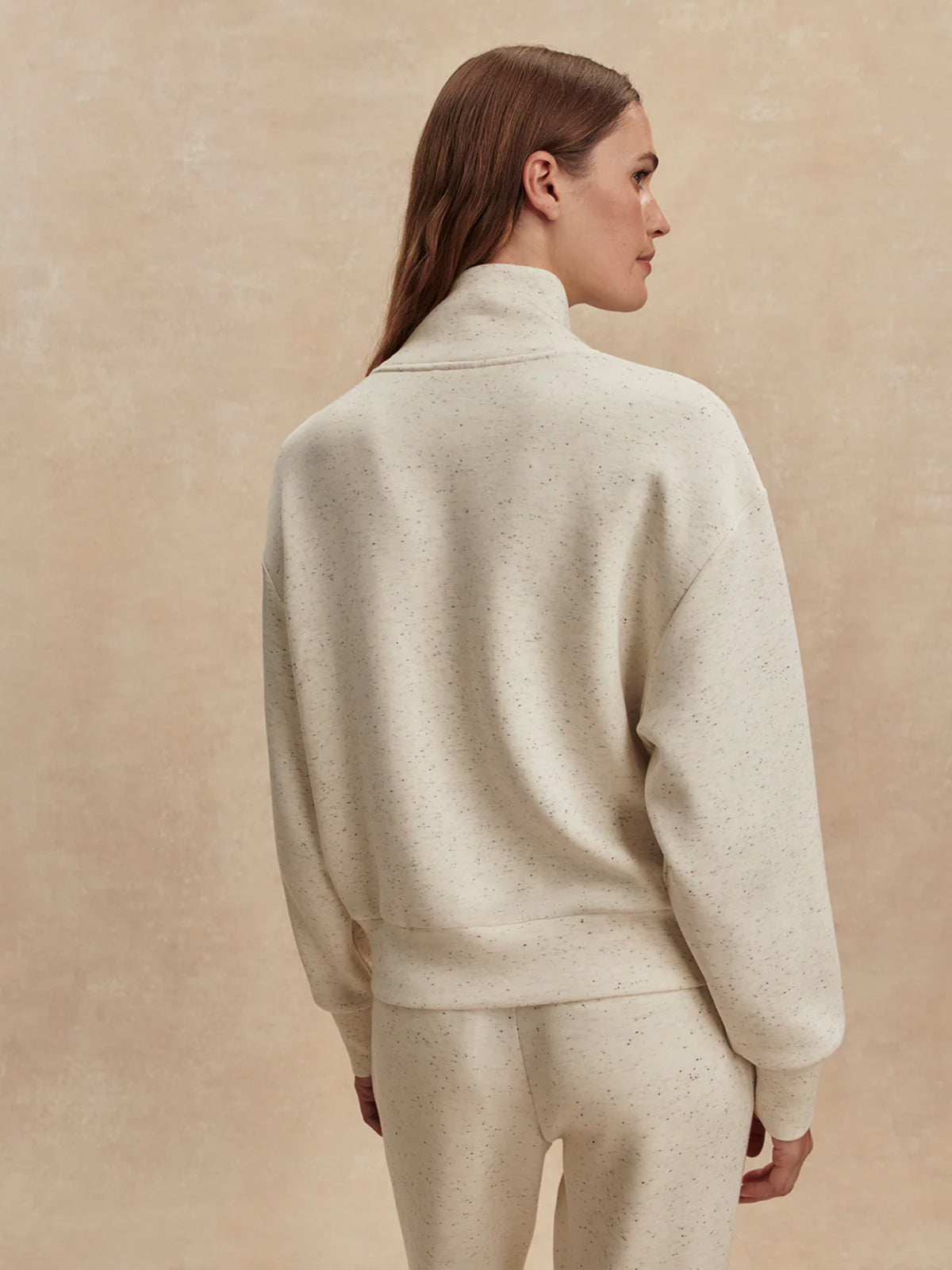 Ivory Marl Fleck Davidson Sweatshirt