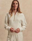 Ivory Marl Fleck Davidson Sweatshirt