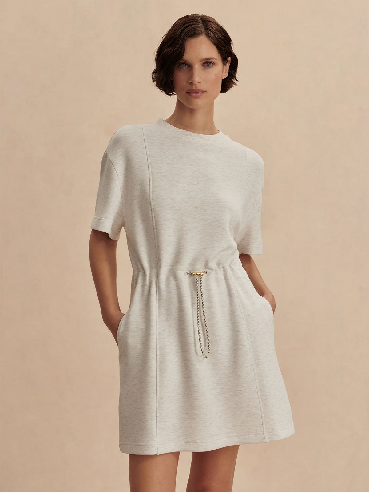 Ivory Marl Maple Dress