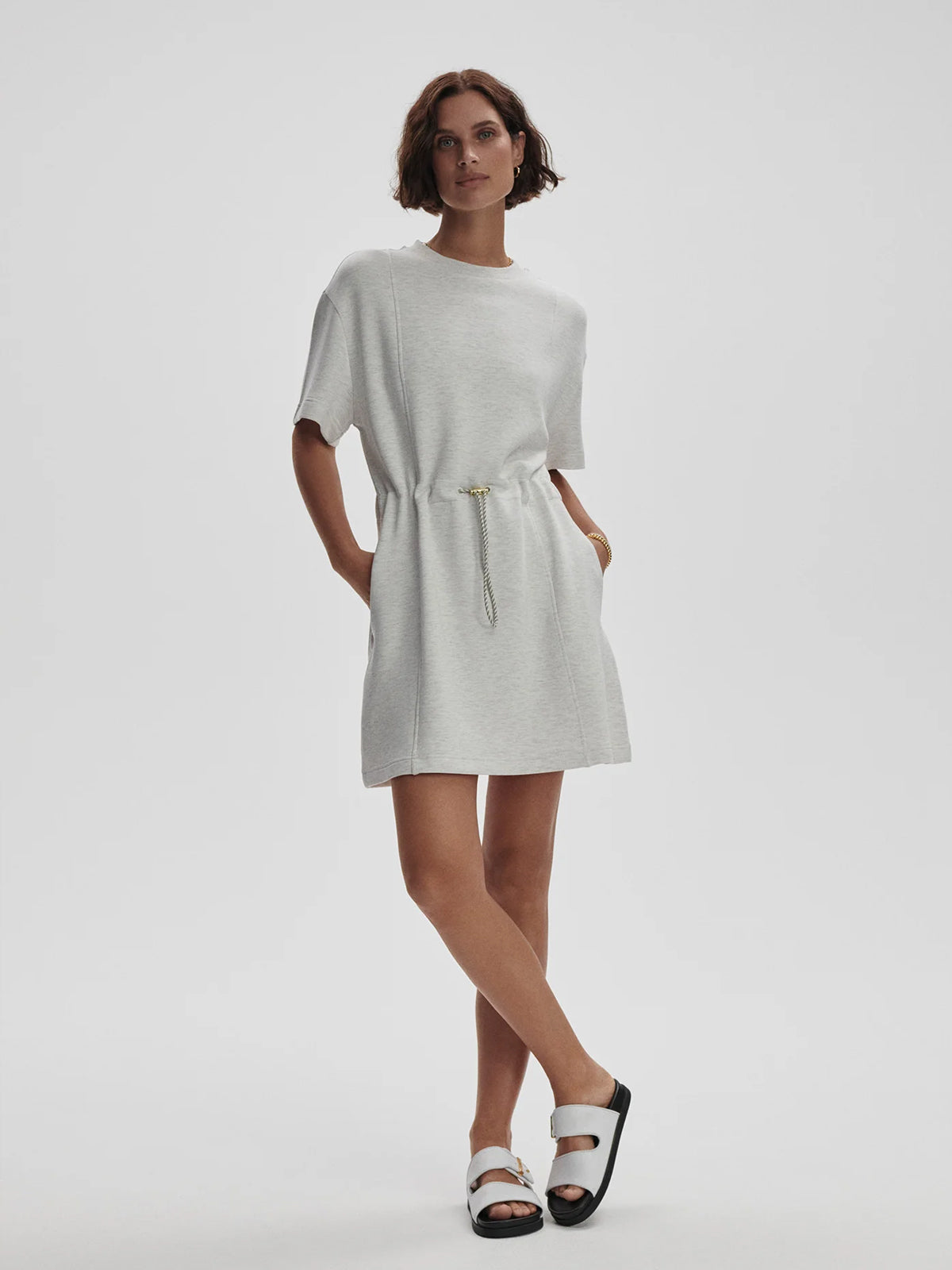 Ivory Marl Maple Dress