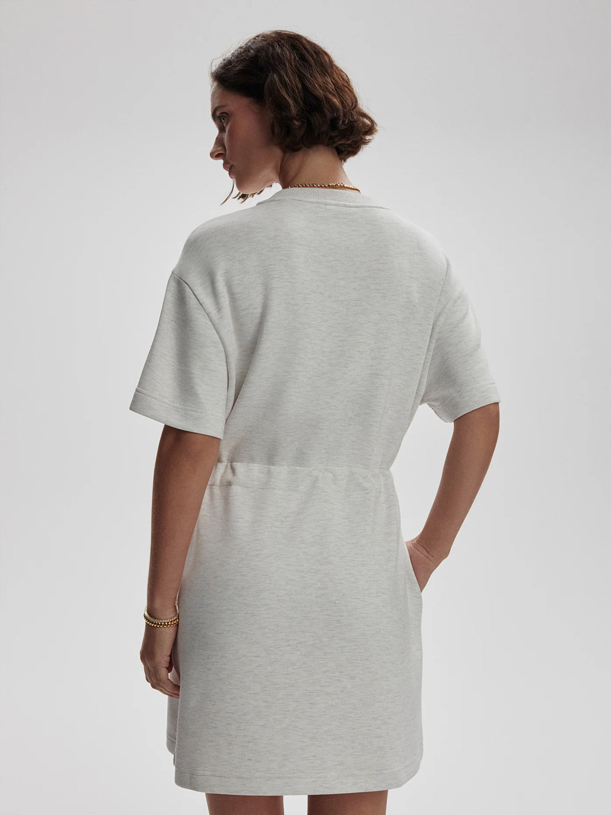 Ivory Marl Maple Dress