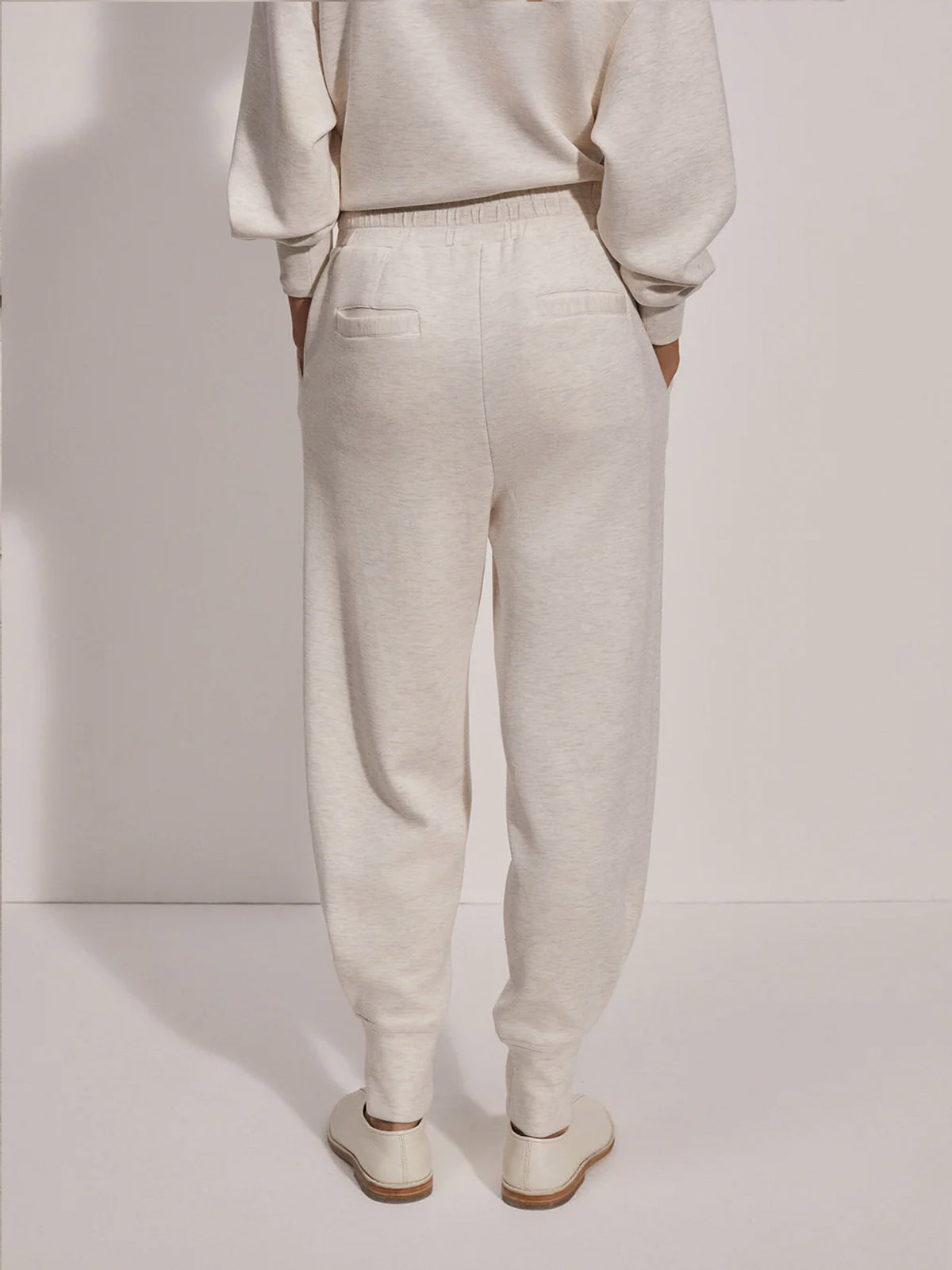 Ivory Marl The Relaxed Pant 25"