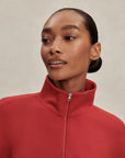 Lava Falls Sian Cropped Half-Zip Midlayer