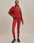 Lava Falls Sian Cropped Half-Zip Midlayer