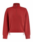 Lava Falls Sian Cropped Half-Zip Midlayer