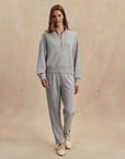 Mid Blue Marl Davidson Sweatshirt