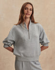 Mid Blue Marl Davidson Sweatshirt