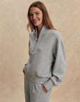 Mid Blue Marl Davidson Sweatshirt