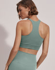 Mineral Green FreeSoft Bea Sports Bra
