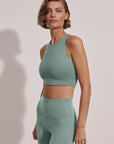 Mineral Green FreeSoft Bea Sports Bra
