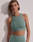 Mineral Green FreeSoft Bea Sports Bra
