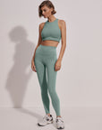 Mineral Green Freesoft High 25" Leggings